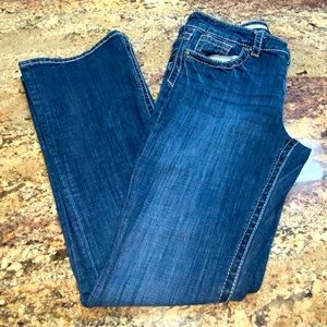 Kut from the Kloth Size 10 Dark Blue Natalie High Rise Bootcut Jeans